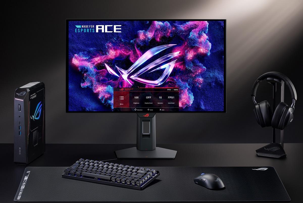ASUS Republic of Gamers анонсировала новое киберспортивное оборудование